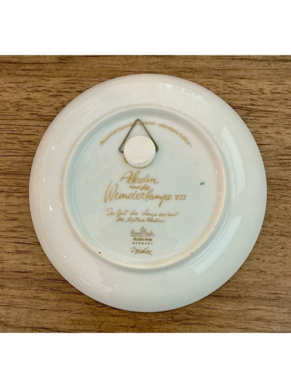 Rosenthal Bjorn Wiinblad Aladdin & Magic Horse Decorative Plates  6.5" Set of 4 - Picture 10 of 13